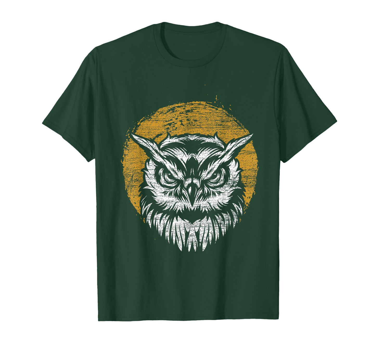 Bird Gift Sunset Owl T-Shirt