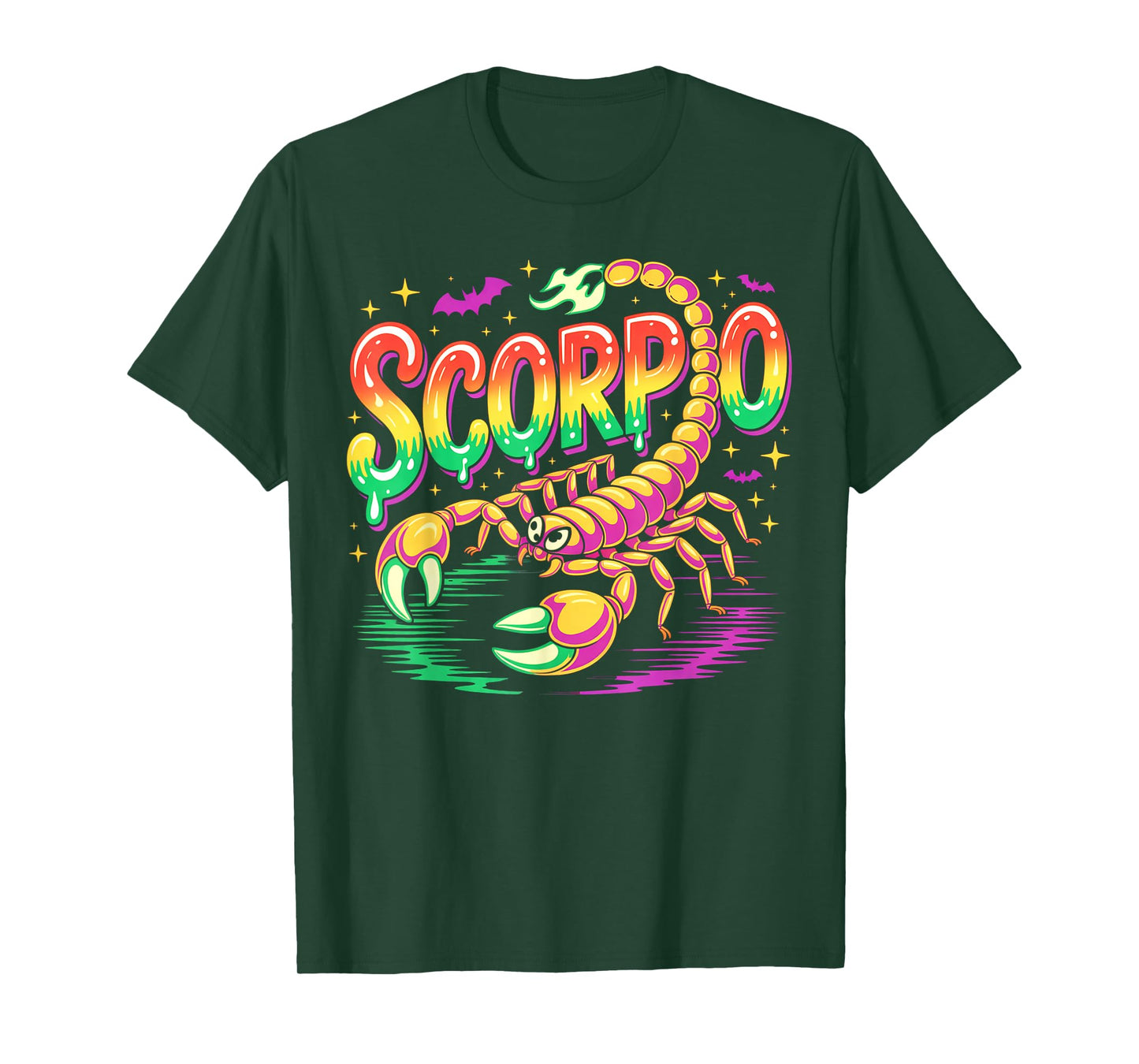 Scorpio Girl Zodiac Symbol Woman Birthday Halloween novembre T-Shirt