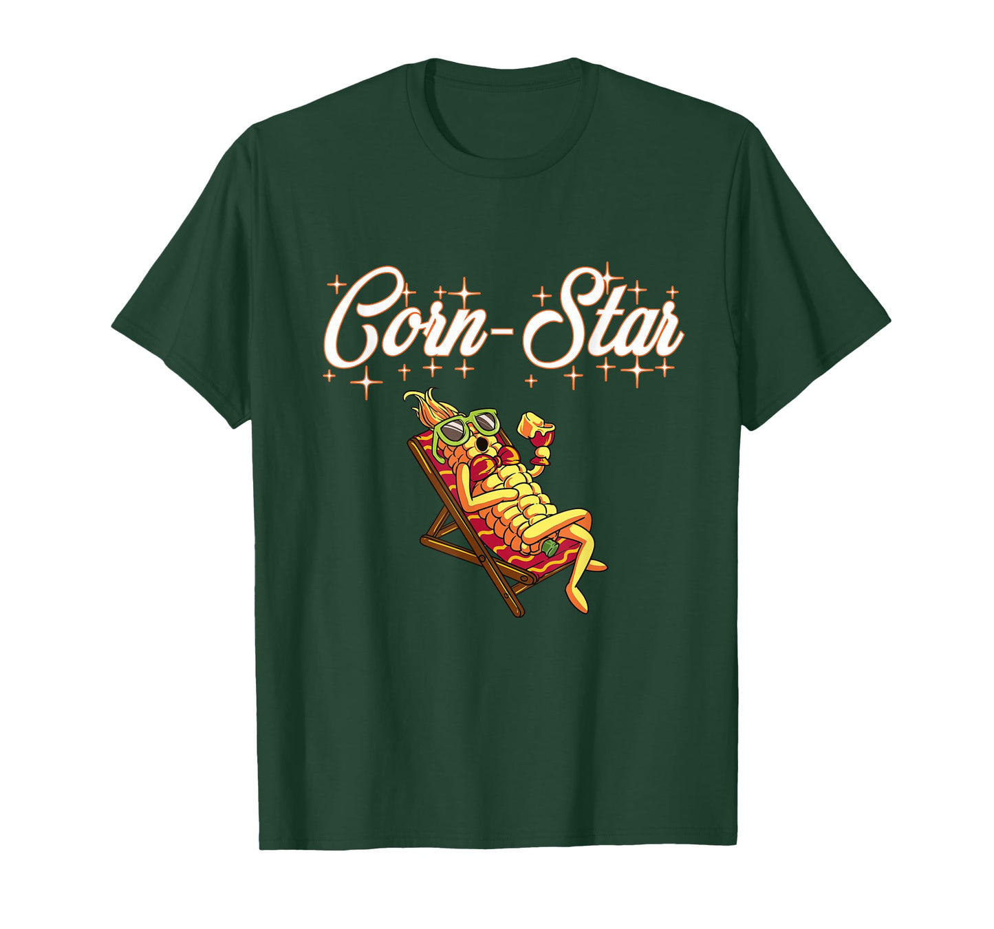 Corn Star Funny Maize Farmer Pornstar T-Shirt
