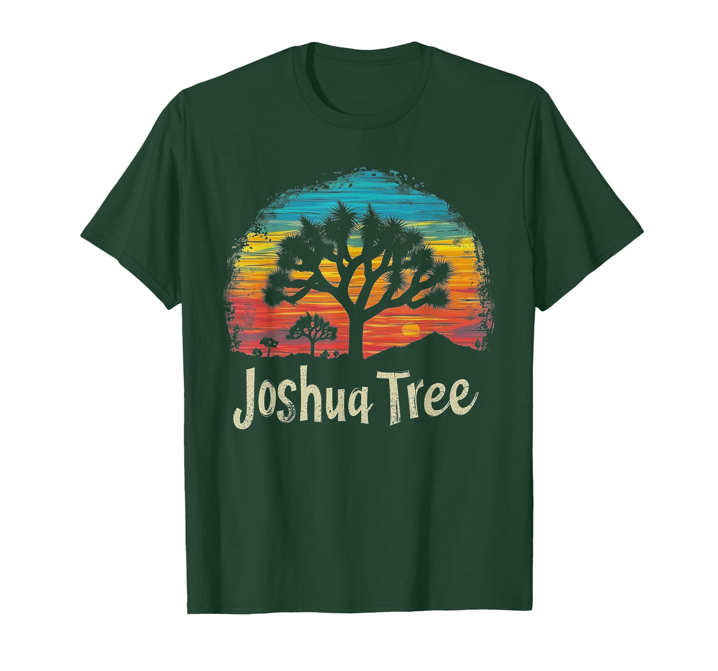 Joshua Tree - US National Park Vintage Men Women Kids Retro T-Shirt