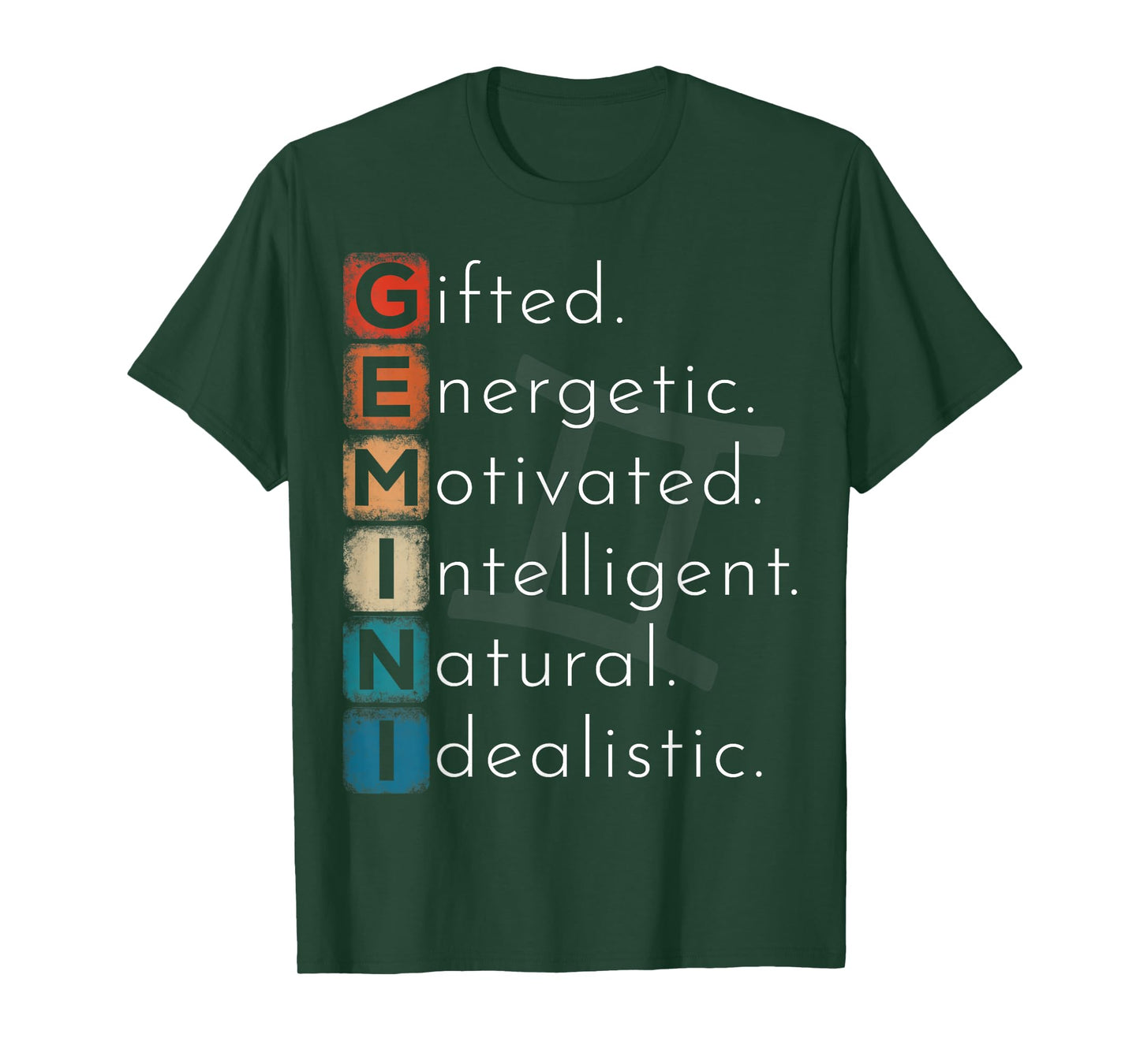 Gemini Zodiac Sign for Men Women Kids Gemini Birthday Funny T-Shirt