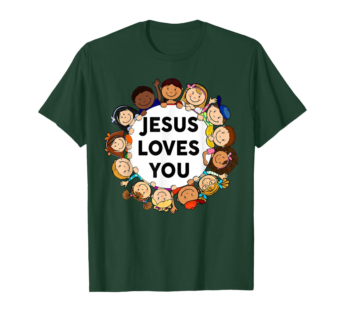 Christian Kids Jesus Loves You Child of God T-Shirt