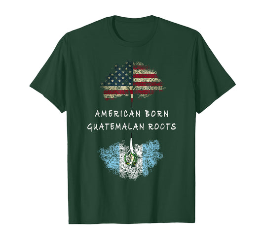 American born, Guatemalan roots ancestry T-shirt