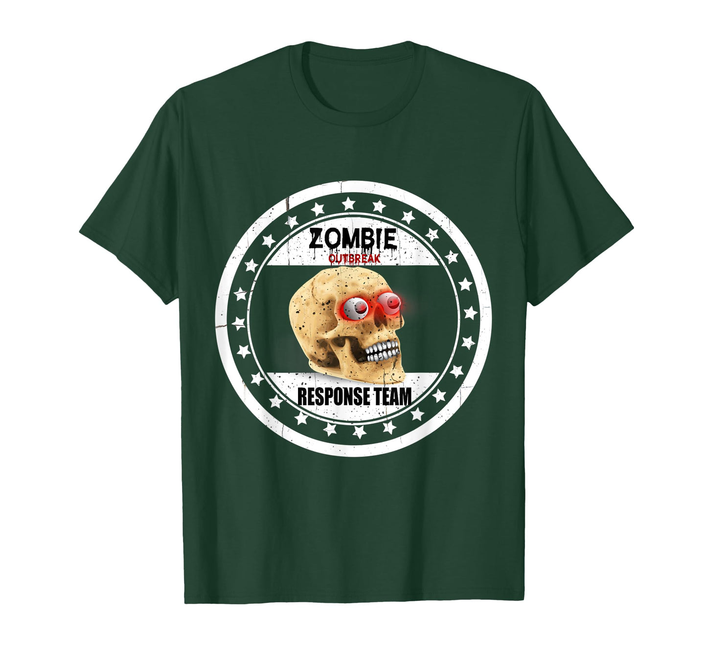 Awesome Zombie Outbreak Response Team T-Shirt