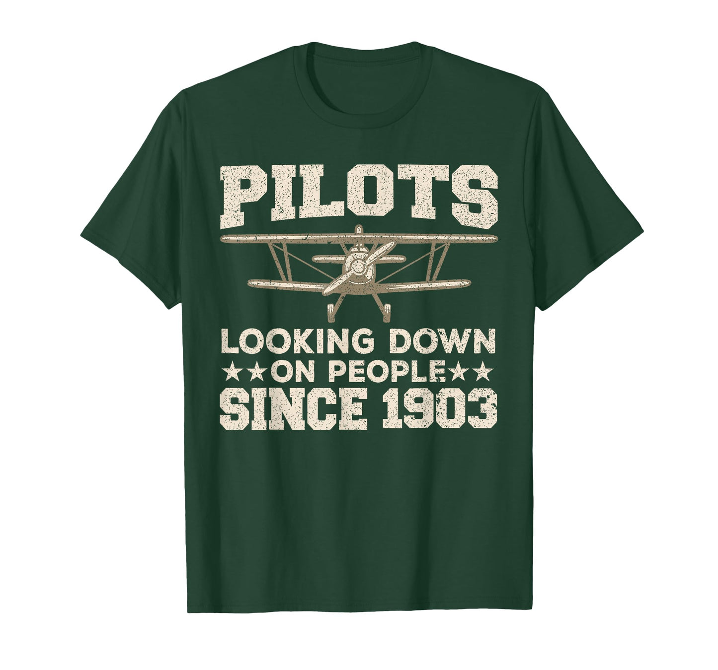 Cool Pilot For Men Women Aircraft Pilot Airplane Flying T-Shirt