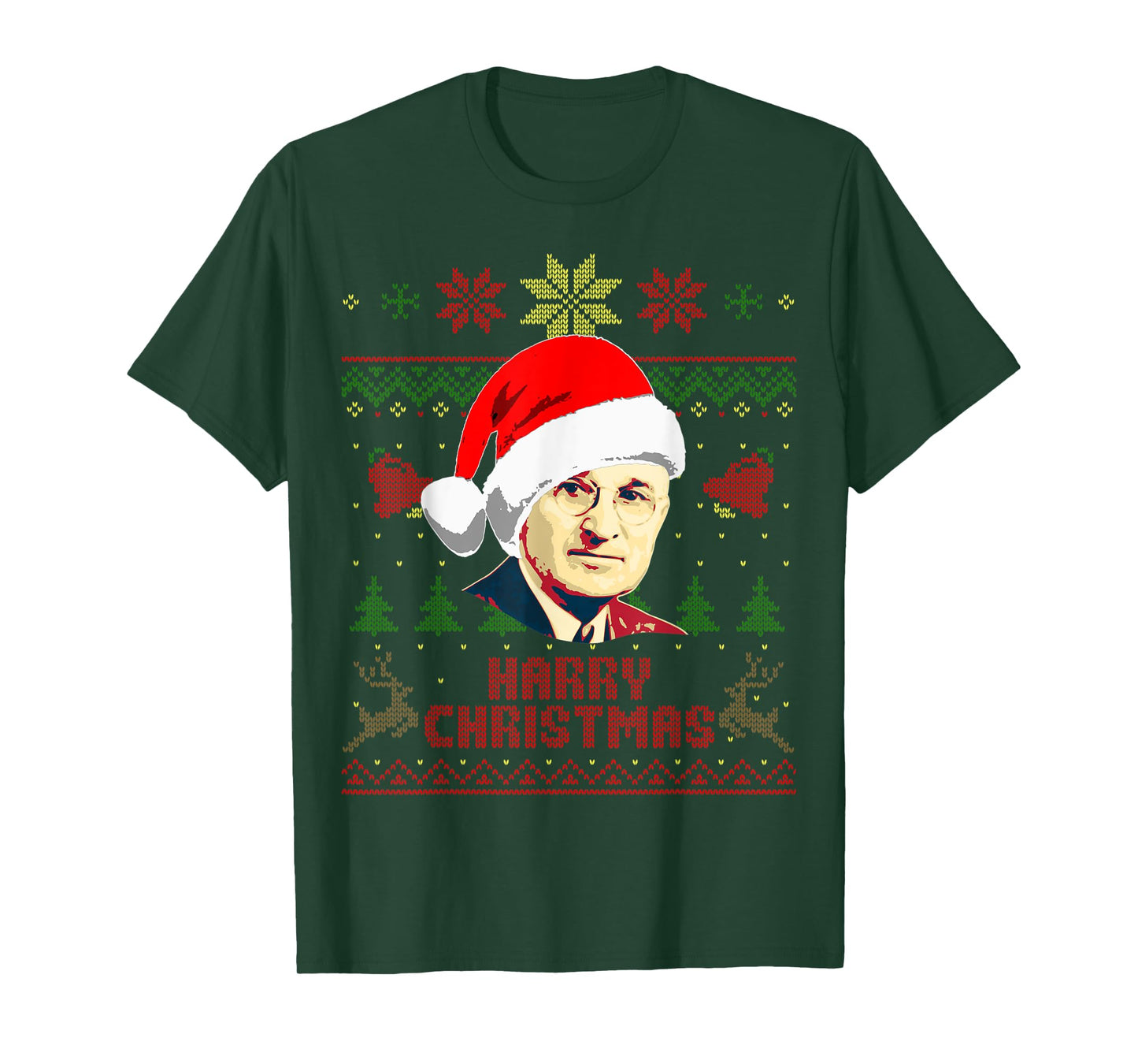 Harry S Truman Funny Christmas T-Shirt