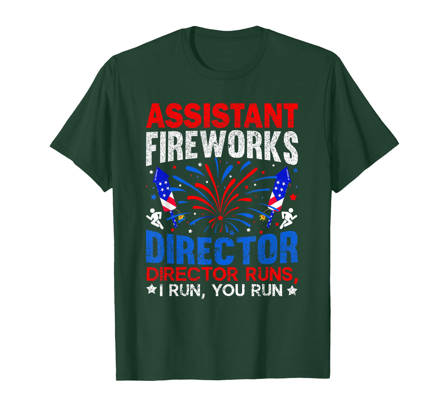 Assistant Fireworks Director Independence Day 4th Of July T-Shirt
