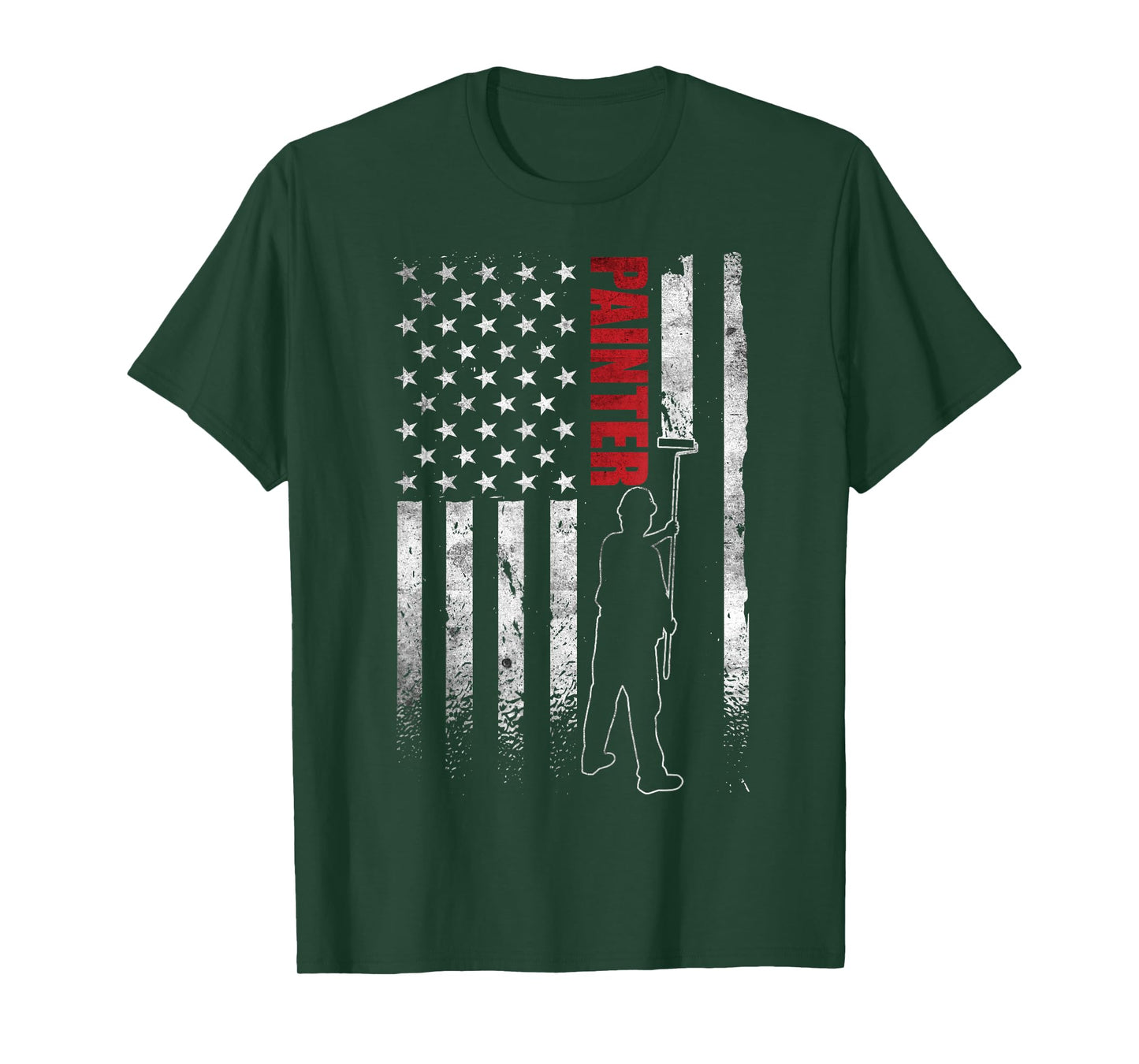Painter Apparel Fathers Day American Painter House Painter T-Shirt
