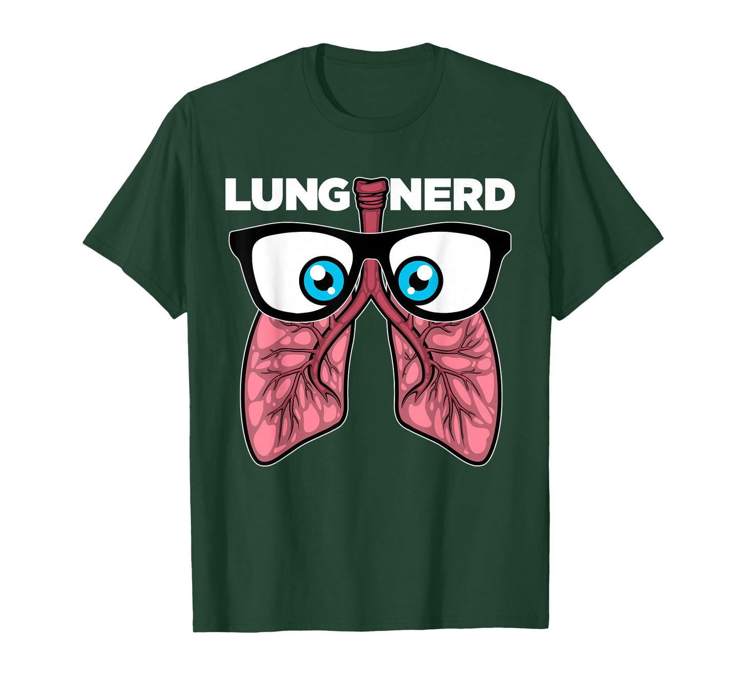Cool Respiratory Therapy Lung Nerd Men Women Doctor RT T-Shirt