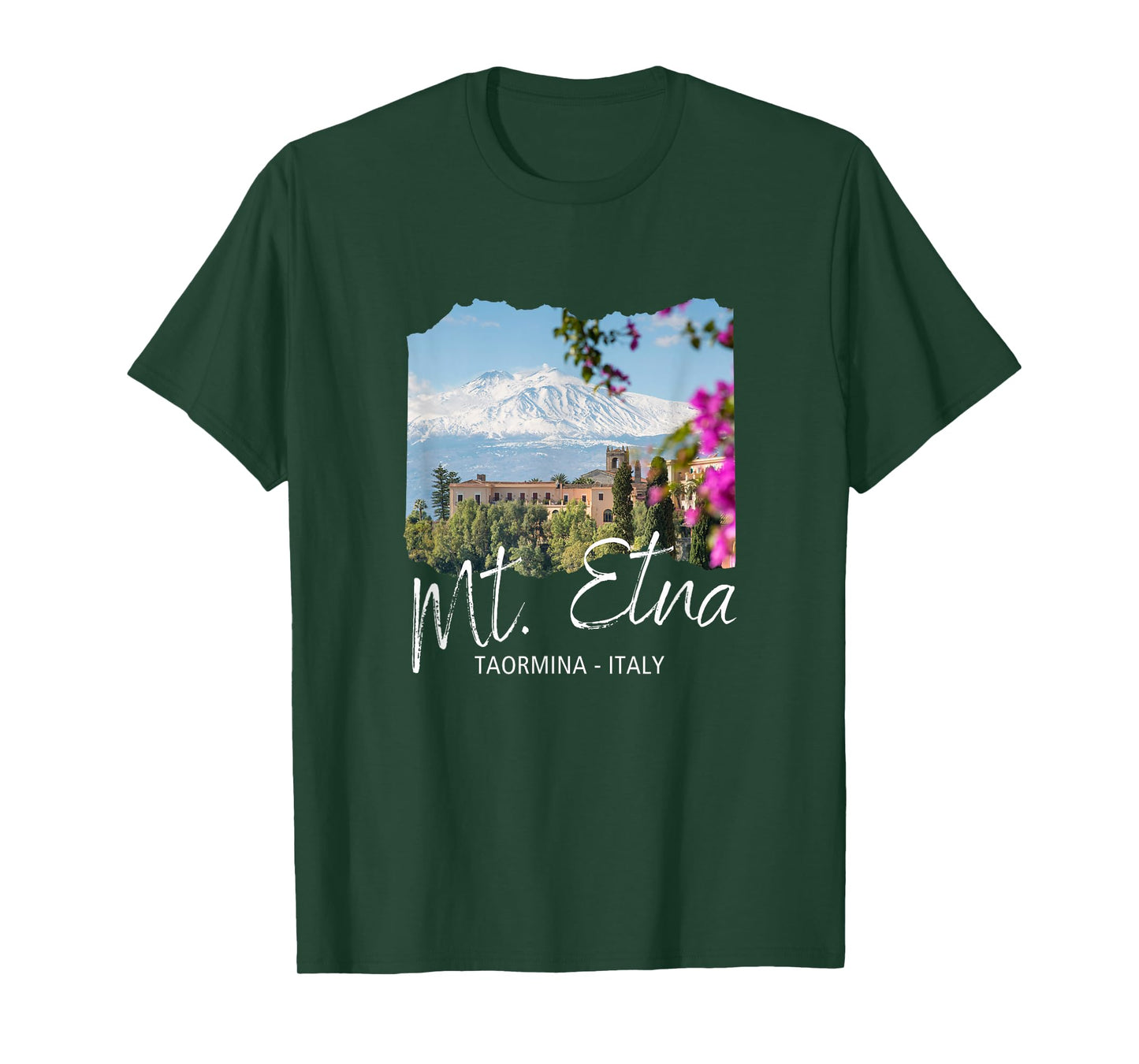 Italy Taormina Mt. Etna T-Shirt