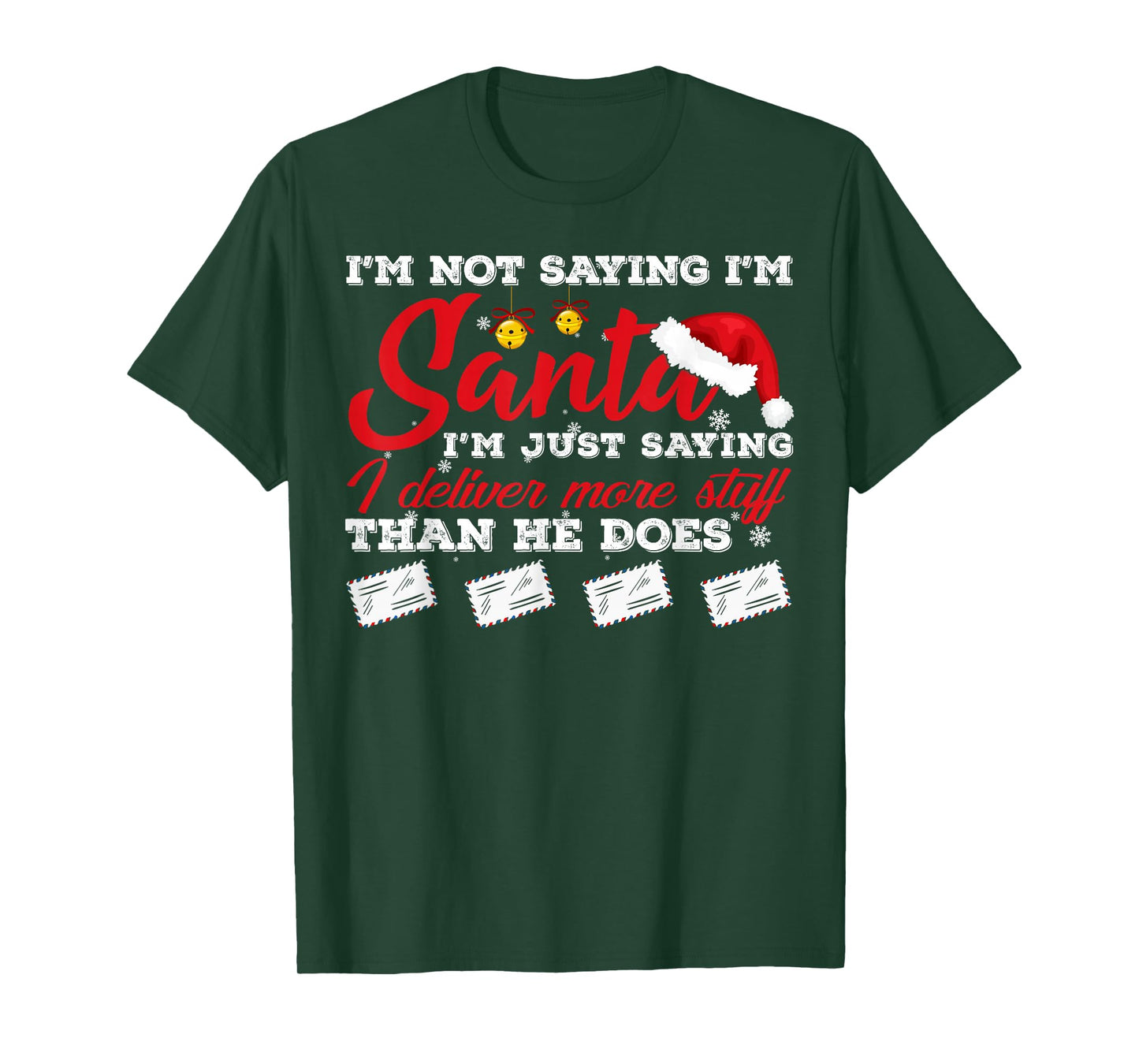 Funny Christmas Postal Workers and Mailman Shirt T-Shirt