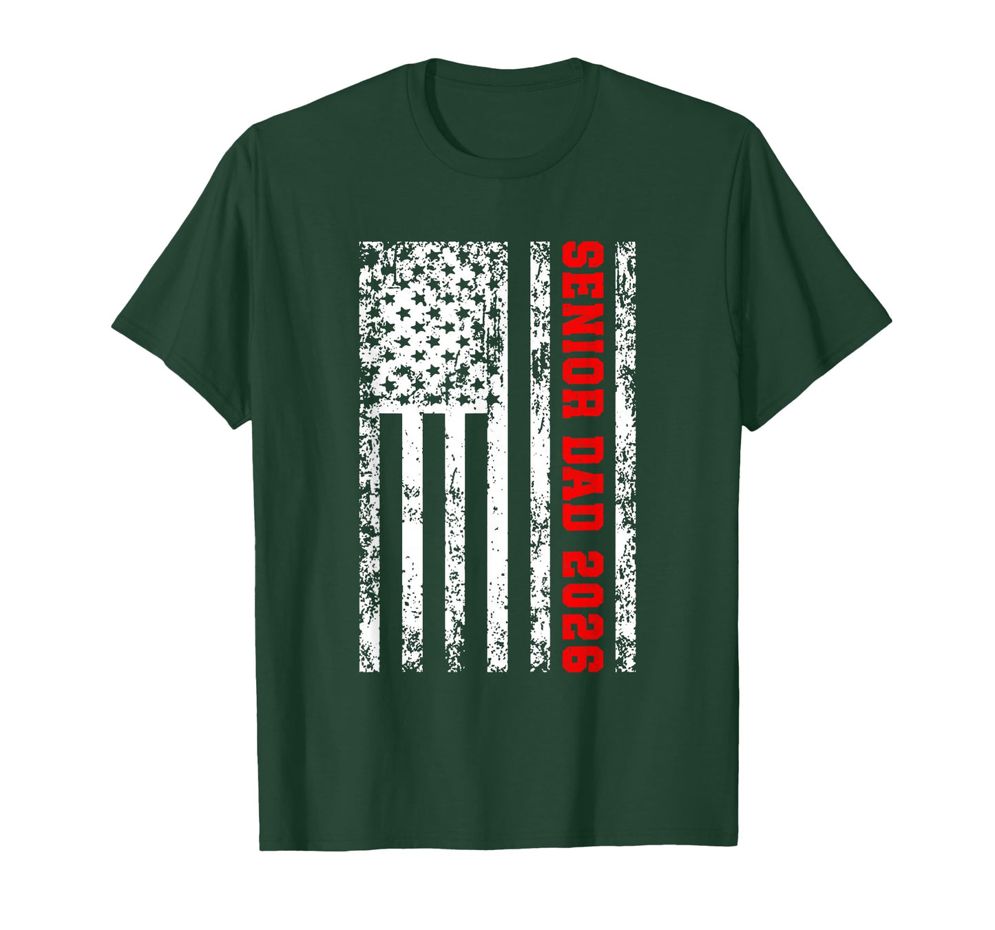 Dad Senior 2026 Proud Dad of A Class of 2026 Graduate Flag T-Shirt