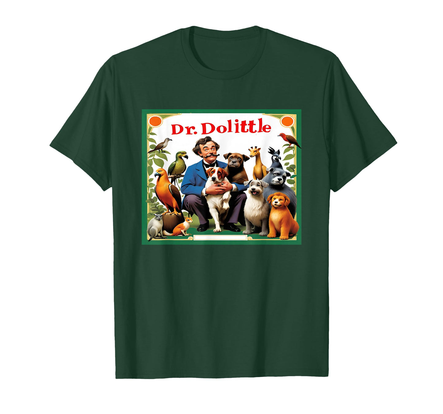 Animal Doctor & Communicator Dr Dolittle Children's Book Cover T-Shirt