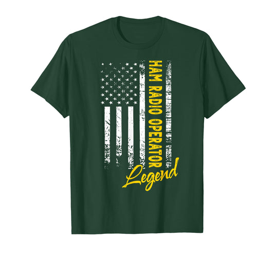 American HAM Radio Operator Legend HAM Radio Operator T-Shirt