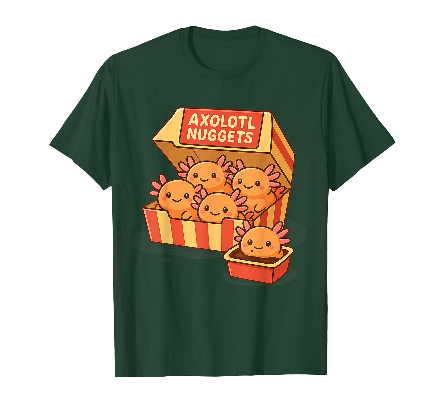 Funny Axolotl Nuggets Shirt Cute Axolotl Lover T-Shirt