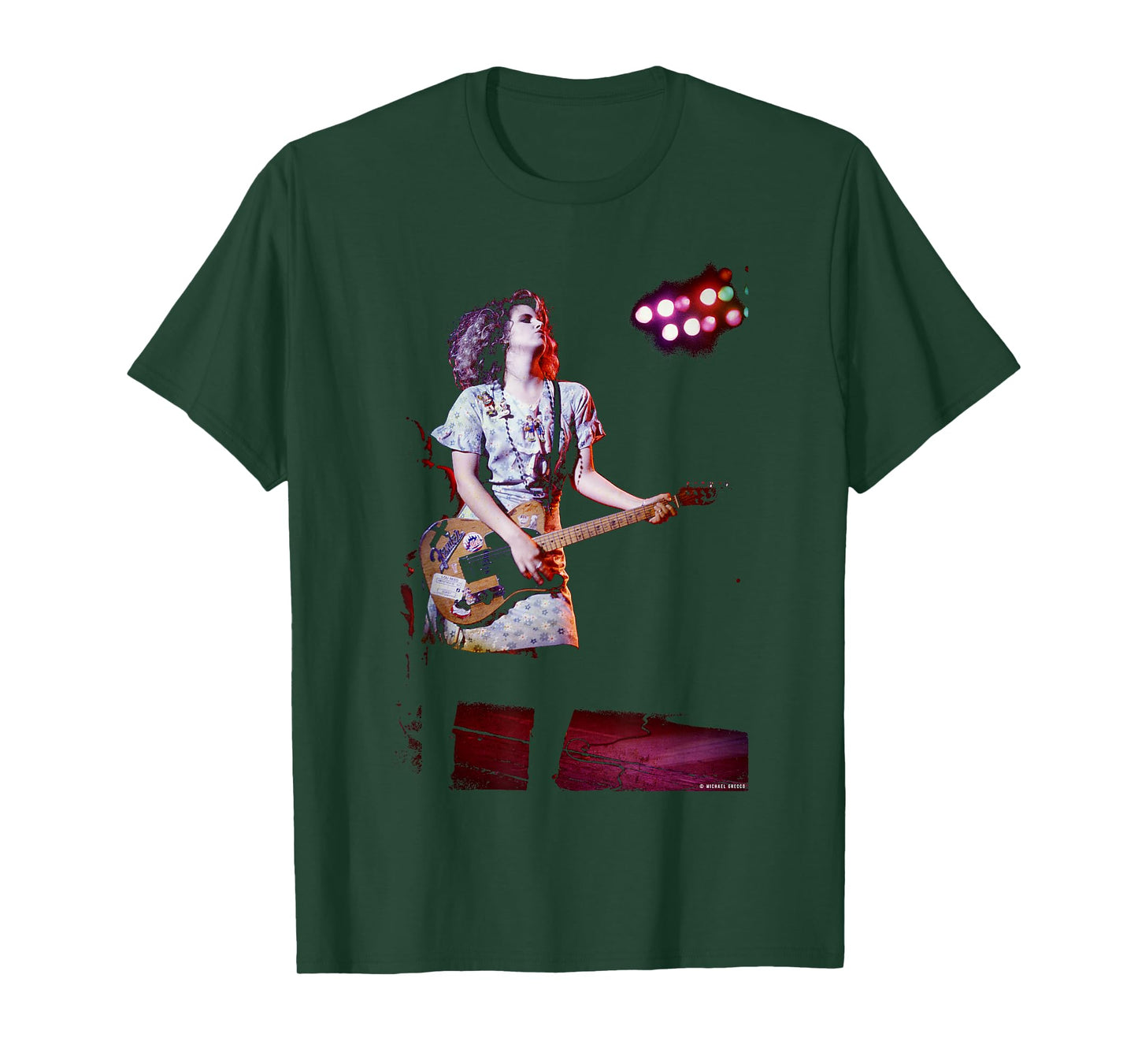 Maria McKee Lone Justice Singer Live by Michael Grecco T-Shirt