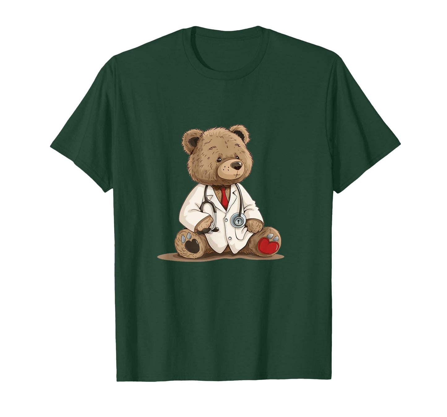 Cute Doctor Teddy Bear for Kids and Adults T-Shirt