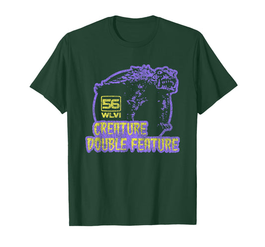 Creature Double Feature Retro 1970s T-Shirt