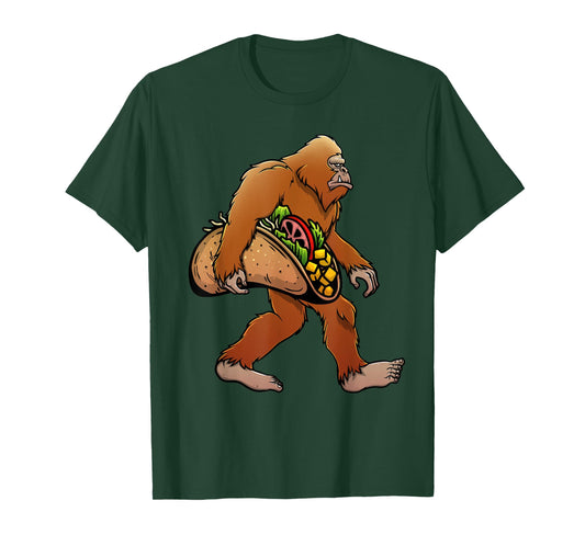 Cool Taco Design For Men Women Kids Mexican Food Taco Lover T-Shirt