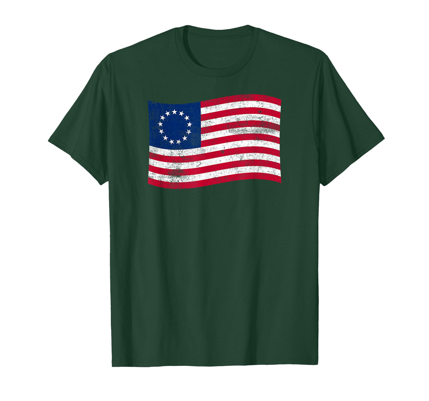 Betsy Ross Flag 13 Colonies – American History Patriotic T-Shirt