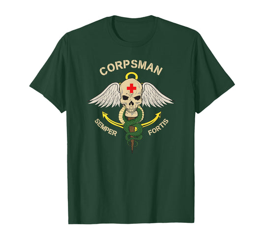 CORPSMAN SEMPER FORTIS T-Shirt