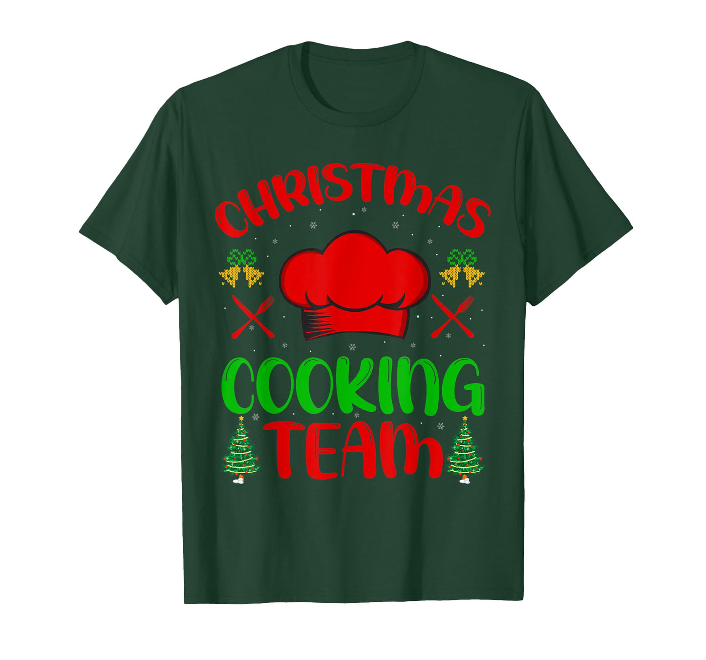 Cooking Lover Xmas Cook Chef Christmas Cooking Team T-Shirt