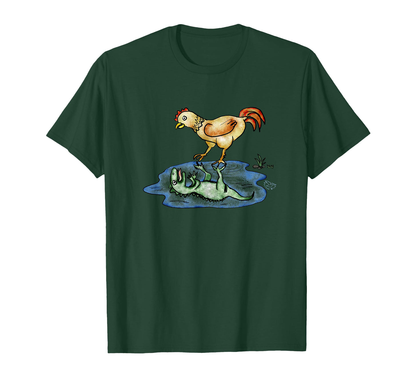 Chicken Dinosaur Funny Evolution T-Shirt Science Lover Shirt T-Shirt
