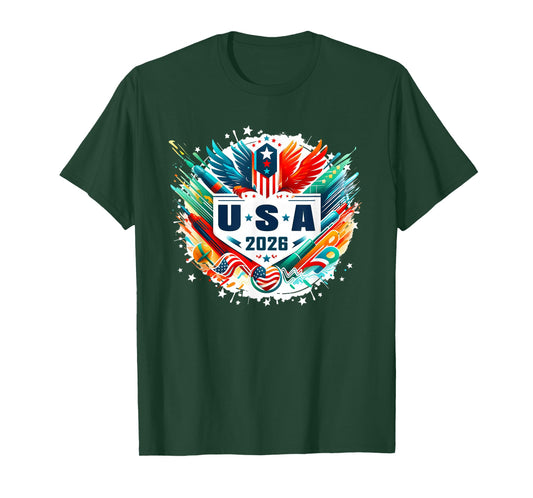 USA 2026 Go United States Sport USA Team 2026 USA T-Shirt