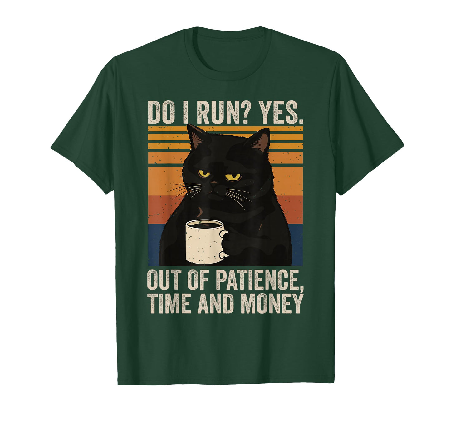 Funny Cat Meme Humor Sarcastic Feline Attitude Grumpy Mood T-Shirt