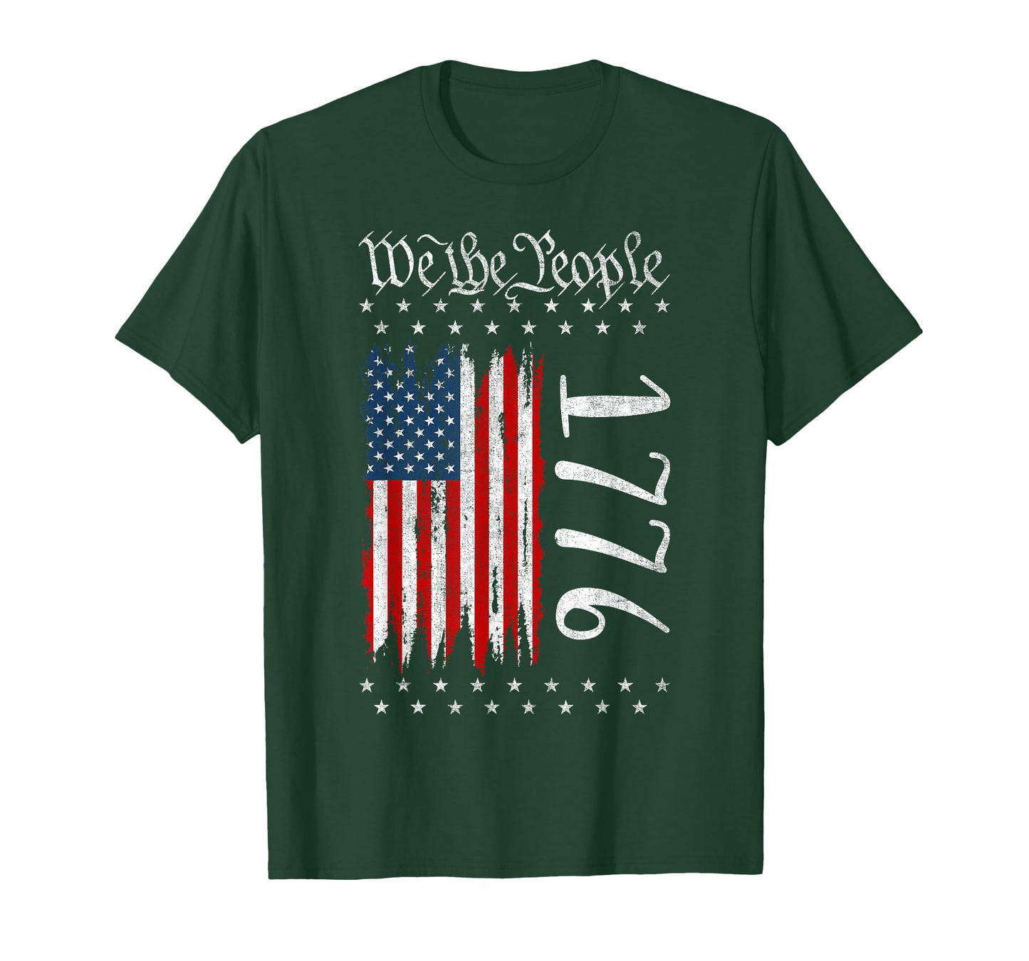 US Flag Constitution of The USA Patriotic 4th of July T-Shirt