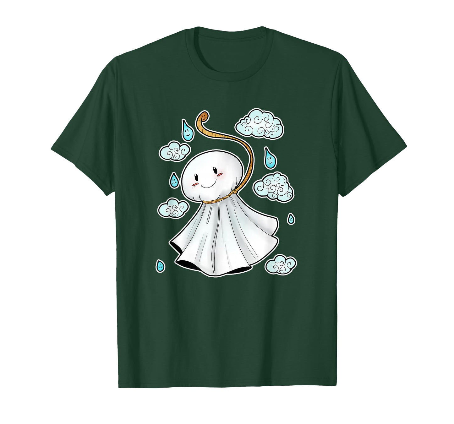 Kawaii Cute Japanese Amulet Teru Teru Bozu T-Shirt