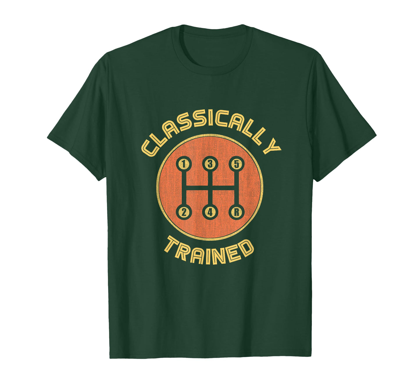 Classically trained Funny Three Pedals Car Guys gift T-Shirt