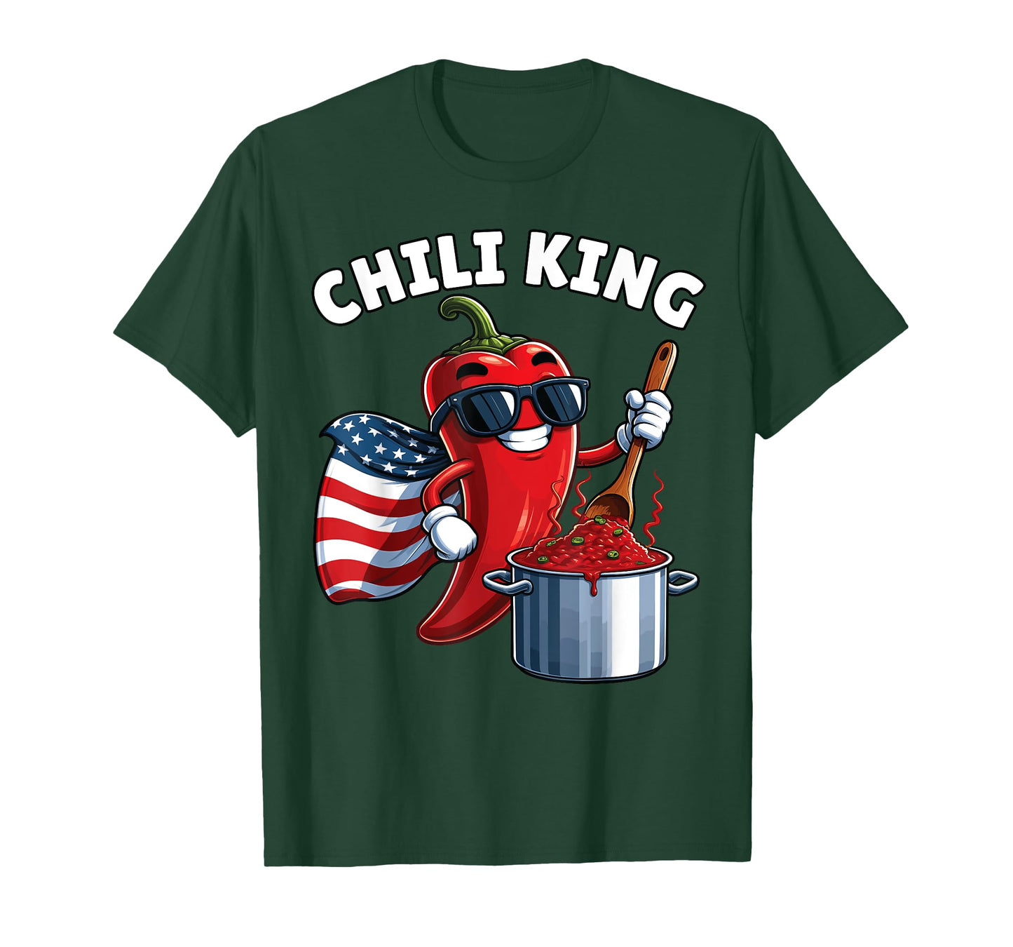 Chili Cook Off, Chili King, Chili Cookoff, Chili Cookout T-Shirt