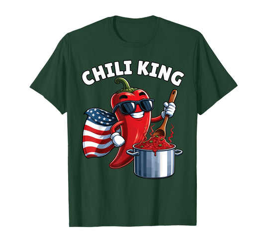 Chili Cook Off, Chili King, Chili Cookoff, Chili Cookout T-Shirt