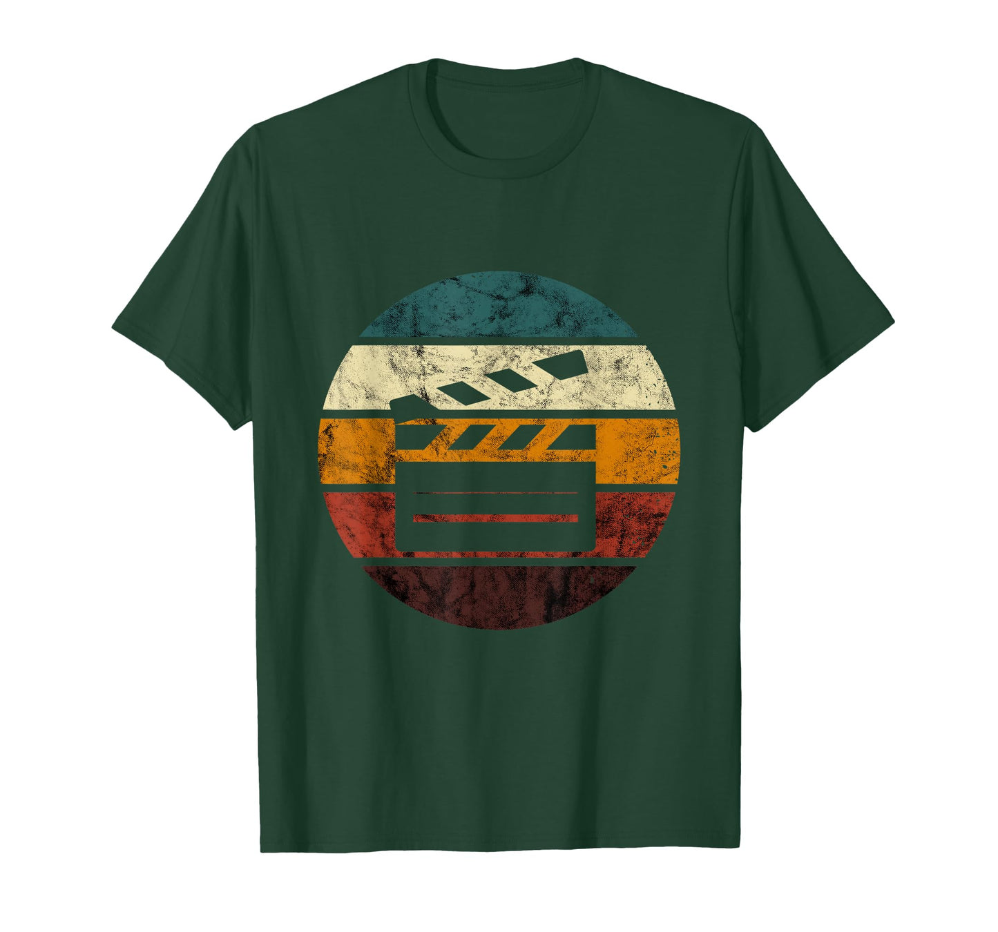 Clapboard Filmmaking Retro Cinematography Vintage Filmmaker T-Shirt