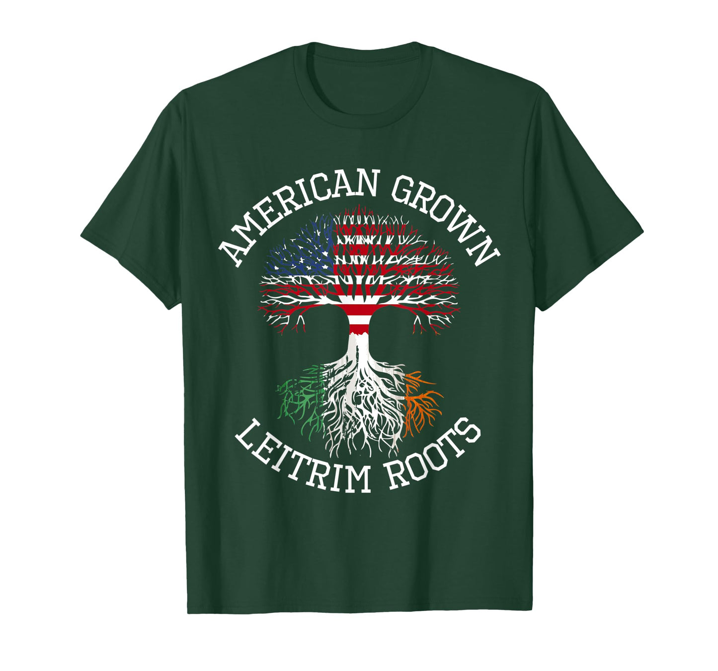 American Grown Co. Leitrim Irish Roots Ireland Heritage T-Shirt