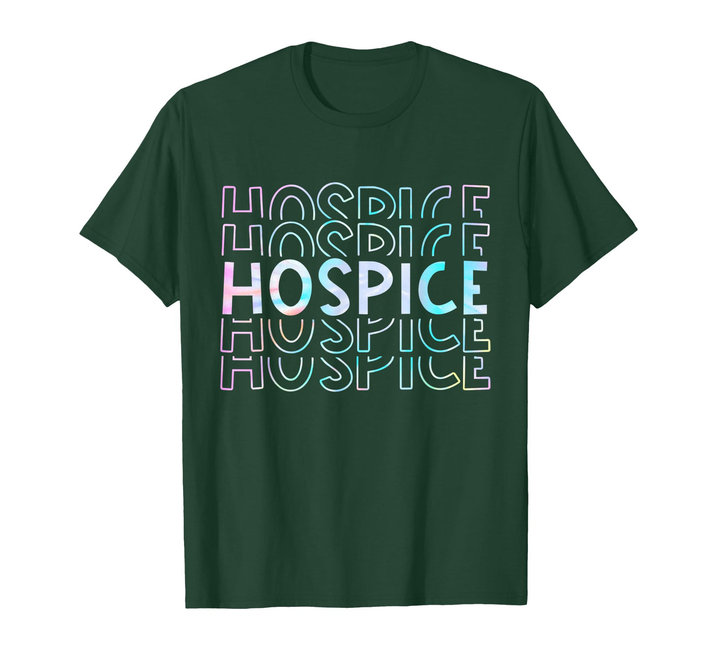 Cute Tie Dye Hospice Nurse Life Hospice Squad T-Shirt