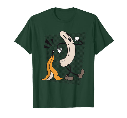 Banana Striptease Censored T-Shirt Naked Funny Adult T-Shirt