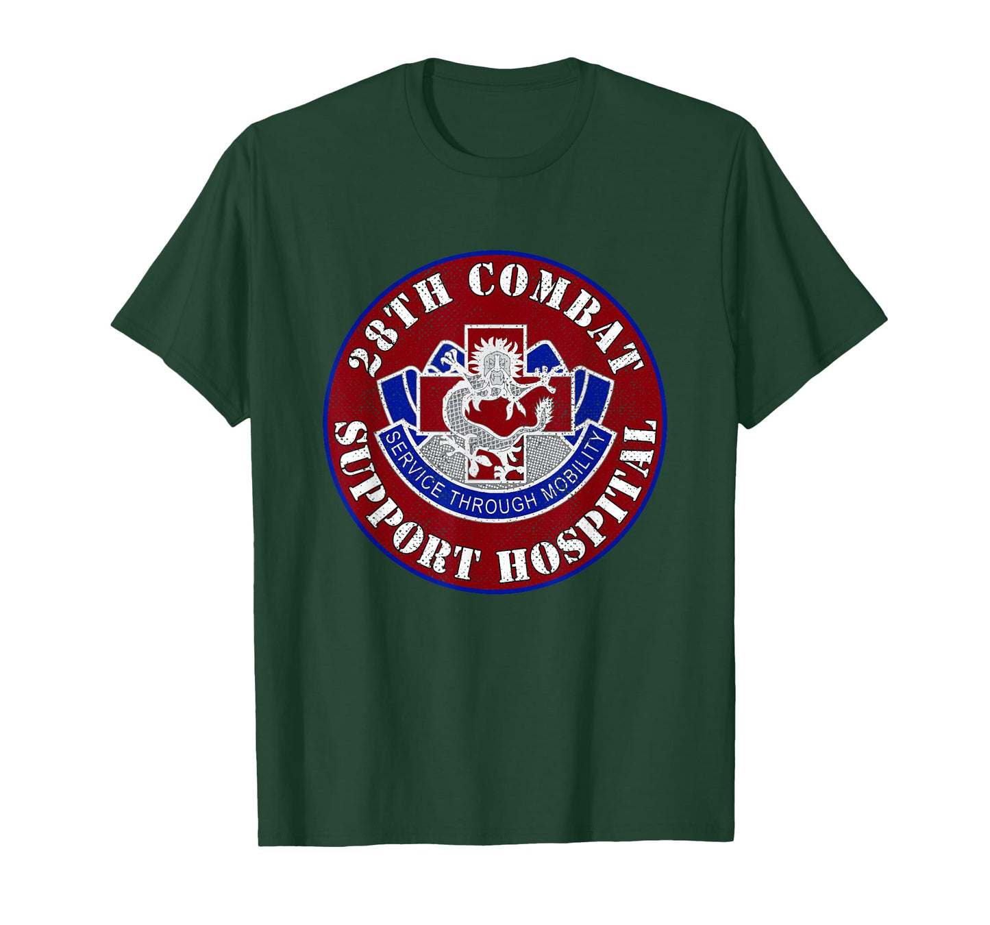28th Combat Support Hospital Veterans Day Vintage Gifts T-Shirt