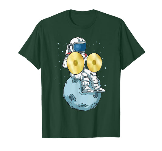 Cymbals Lover Men Marching Band Music Cymbal T-Shirt