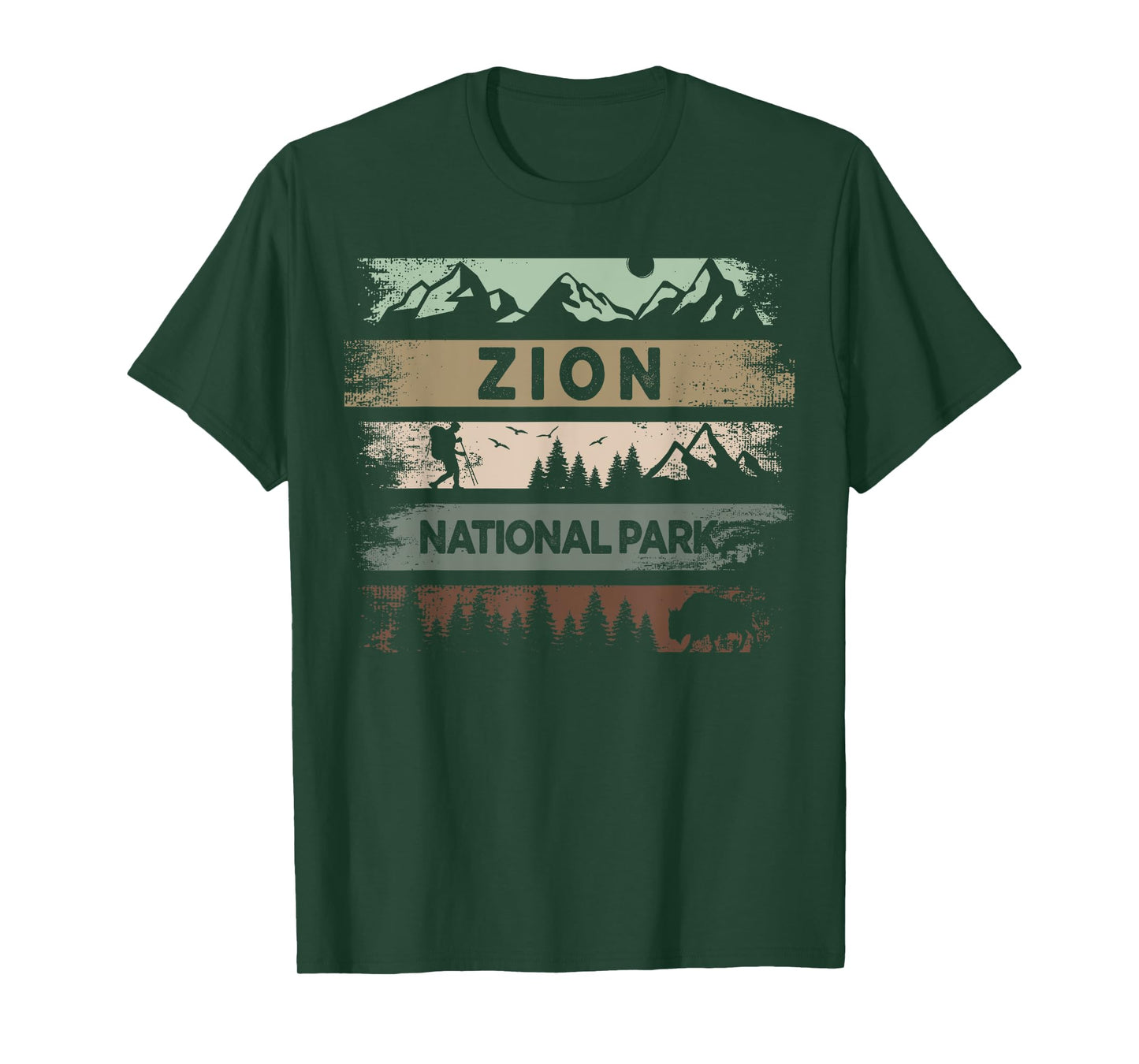 Retro Zion National Park Zion Nature Park US Vintage Zion T-Shirt