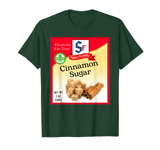 Cinnamon Sugar Group Costume Family Matching Women Men Kid T-Shirt