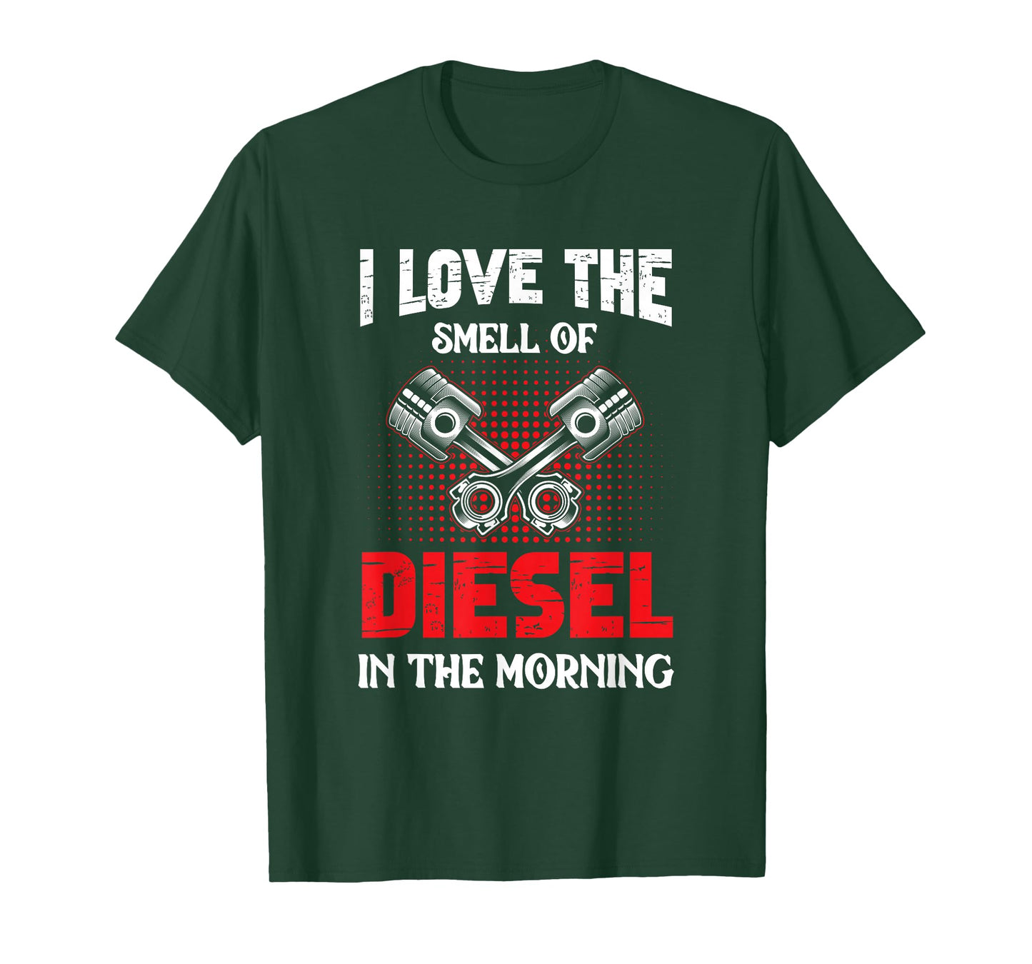 Auto Mechanic I Love The Diesel Smell Mechanical T-Shirt
