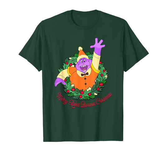 Chuck E. Cheese Christmas Merry Robot Banana X-Mas Munch T-Shirt