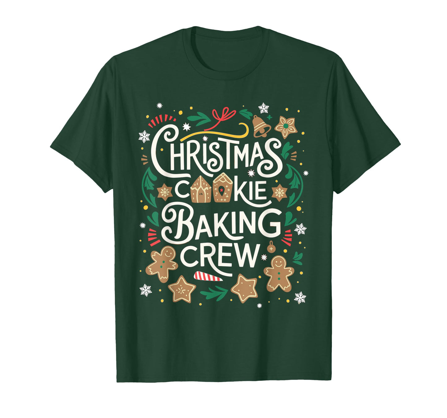 Christmas Cookie Baking Crew Family Christmas X-Mas T-Shirt