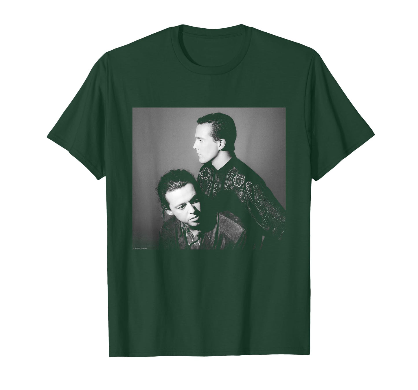 Pop Duo Tears for Fears Shout Portrait by Simon Fowler T-Shirt