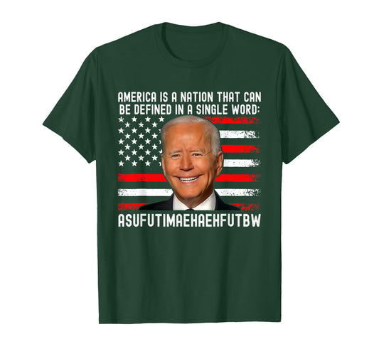 America Is A Nation That Can Be Defined In Single Word Biden T-Shirt