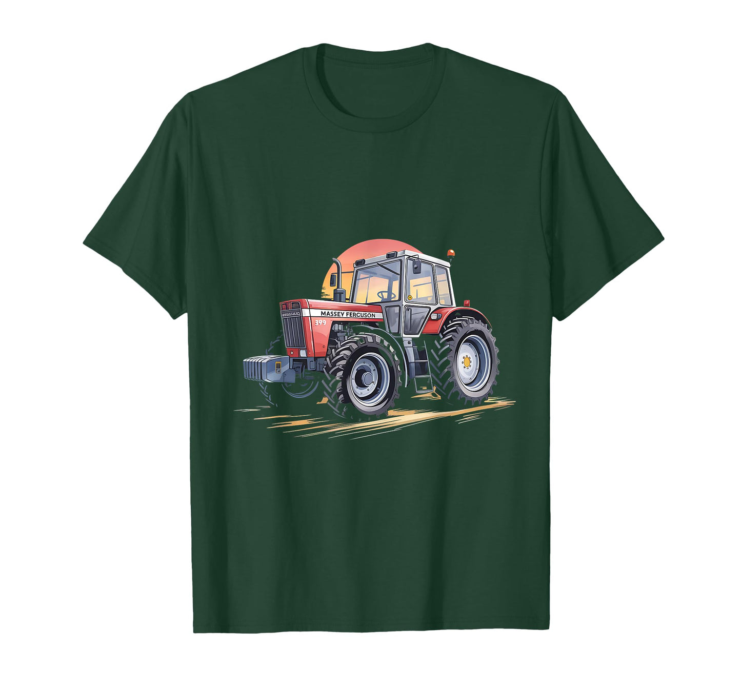Masey Ferguson 399 Vintage Tractor Farming Fan Gear T-Shirt