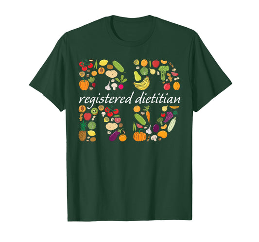 Cute Registered Dietitian Appreciation T-Shirt