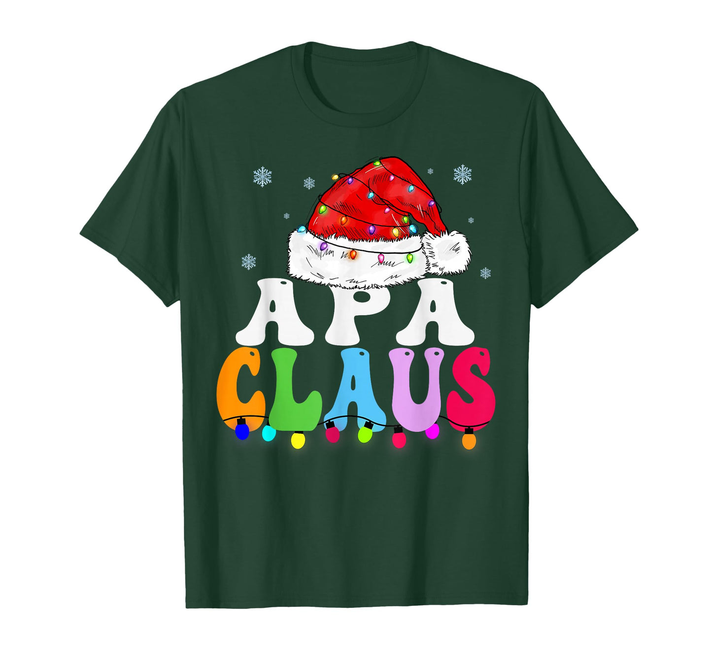 APA Claus Funny Xmas Family Matching APA Grandma Christmas T-Shirt